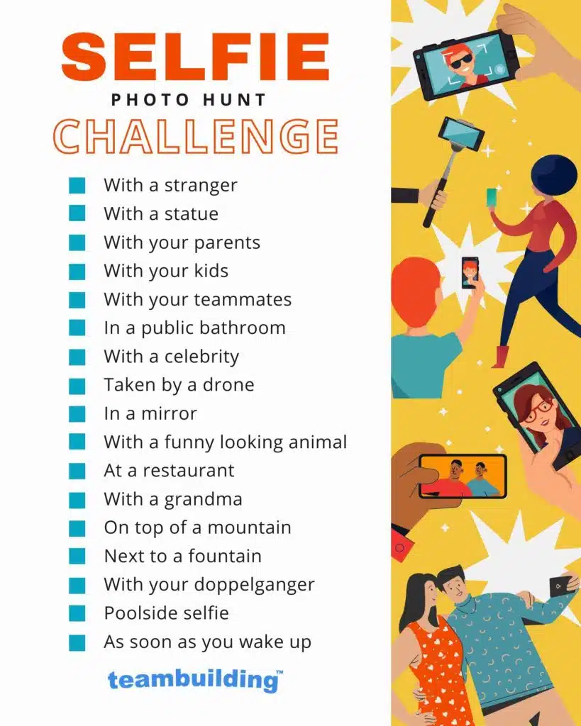 16 Fun Photo Scavenger Hunt Ideas For Team Building