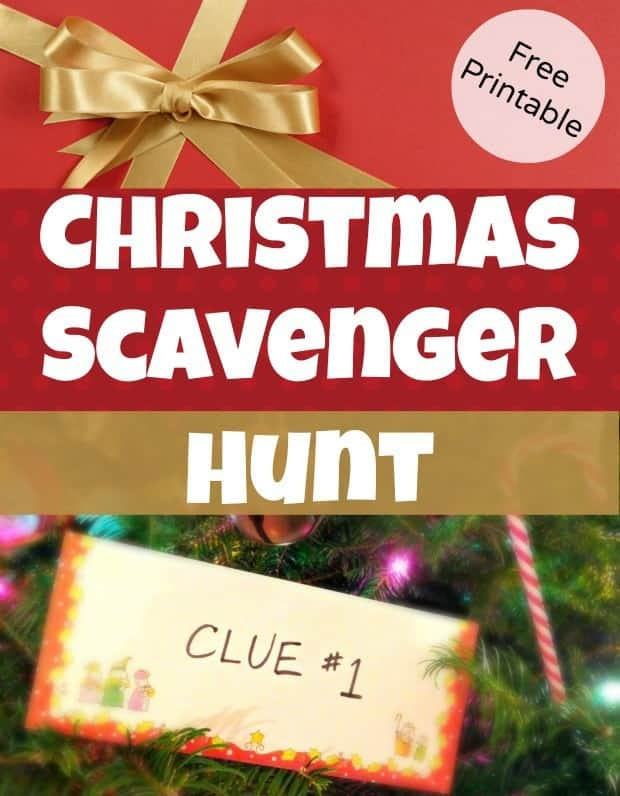 46 Printable Christmas Scavenger Hunt Clues Printable Templates