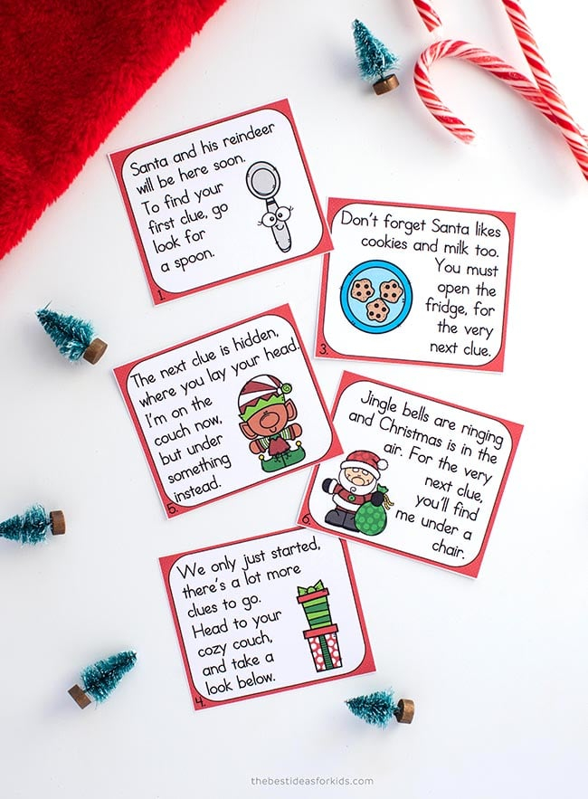 Christmas Scavenger Hunt Free Printables The Best Ideas For Kids