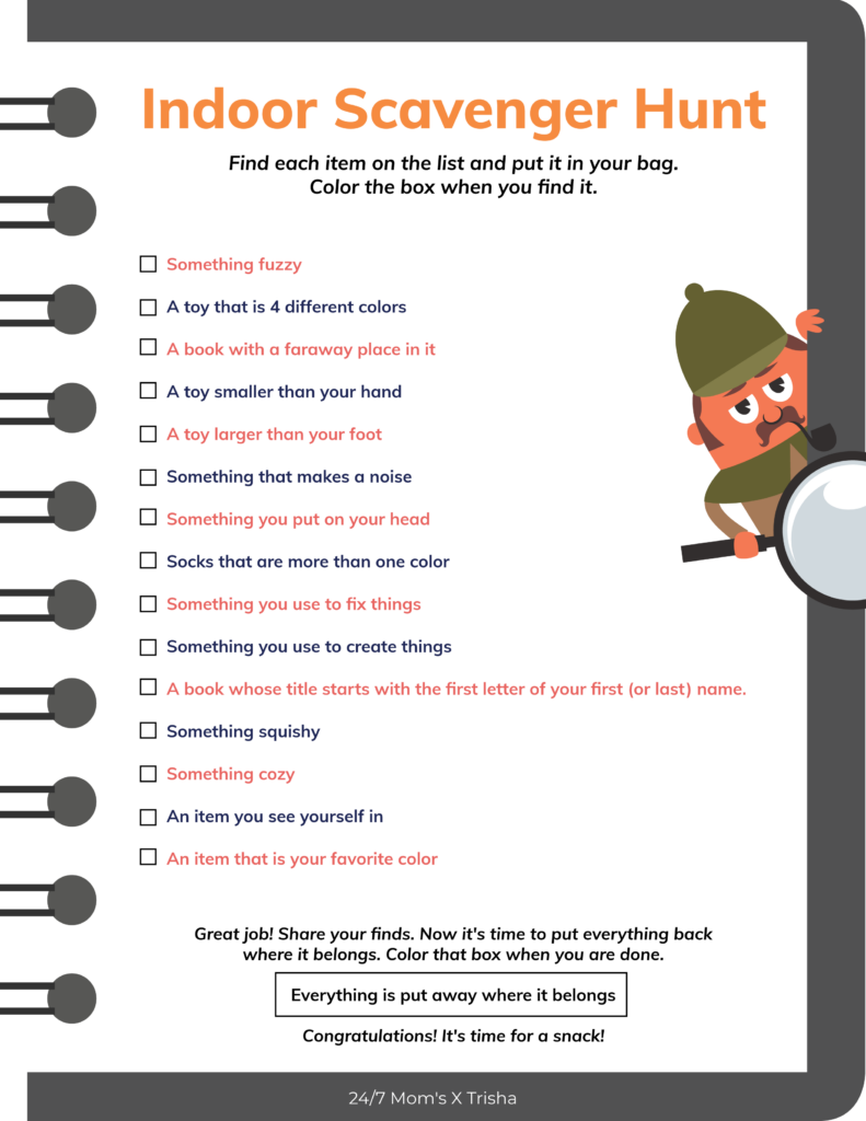 Community Safety Scavenger Hunts Printable Free Printable Download