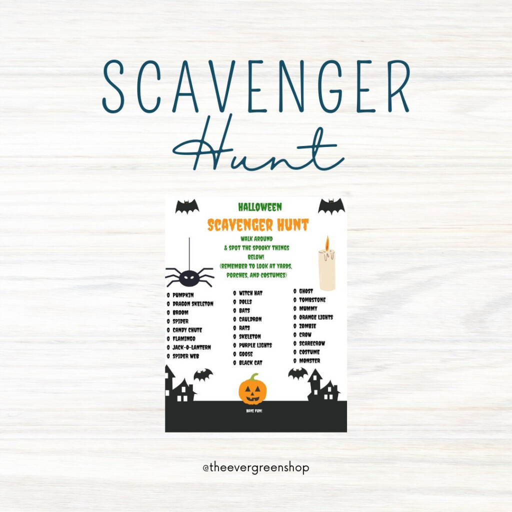 DIGITAL Canva Scavenger Hunt Etsy