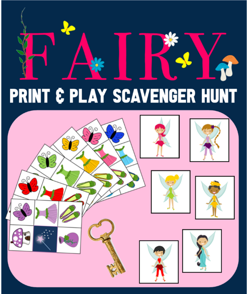 Fairy Scavenger Hunt Free Printables Outdoor Fairy Scavenger Hunt 