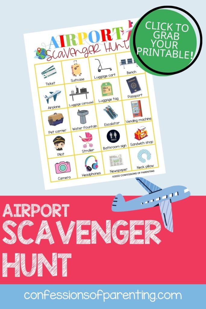 Free Airport Scavenger Hunt Free Download