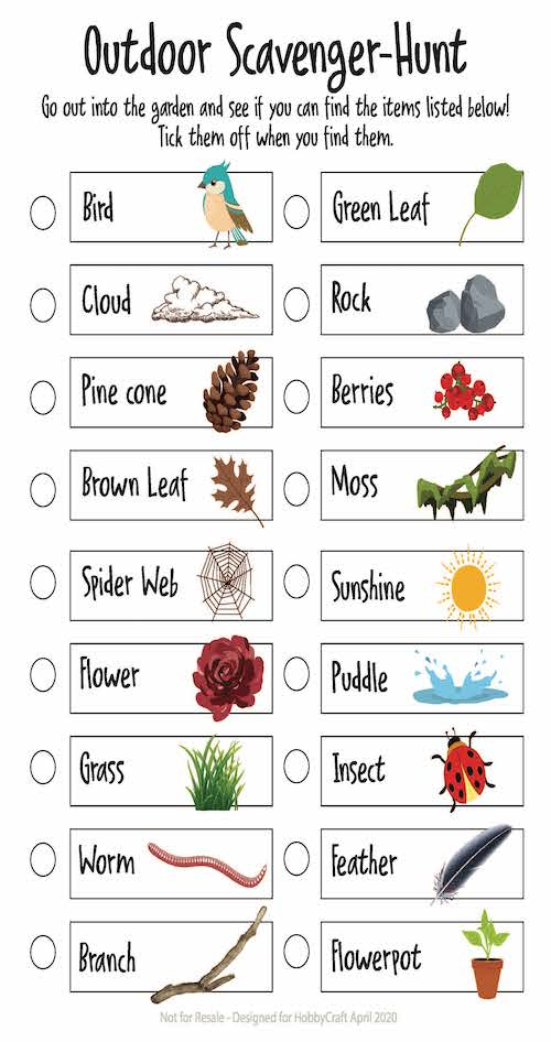 Free Printable Scavenger Hunt Worksheets FREE PRINTABLE TEMPLATES