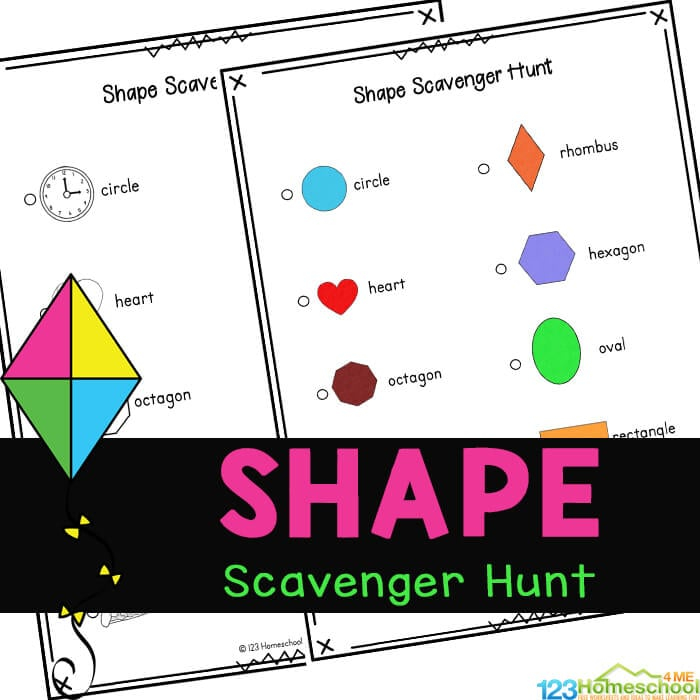 Free Printable Shape Scavenger Hunt For Kids Open Edutalk