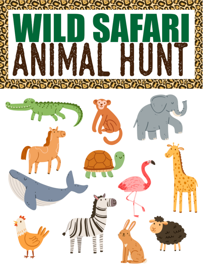 Fun Animal Scavenger Hunt Ideas Guaranteed To Make Kids Smile