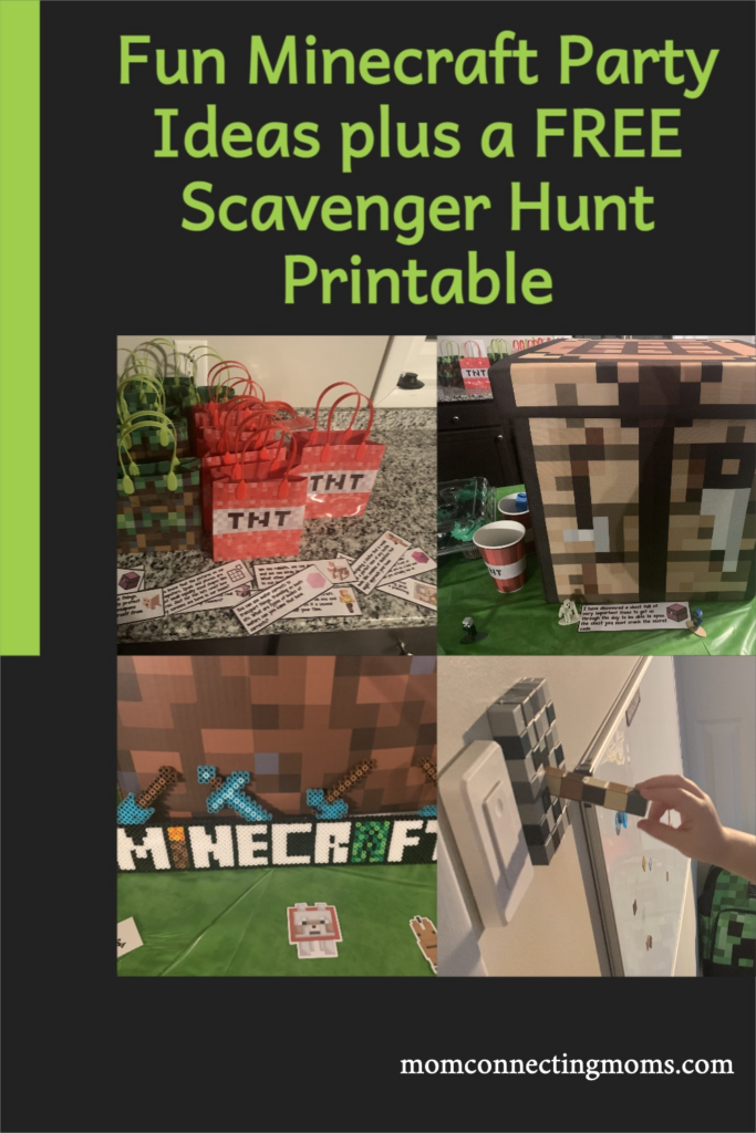 Fun Minecraft Party Ideas Plus A Free Scavenger Hunt Printable Artofit