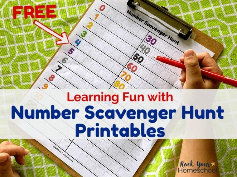 Fun Ways To Use This Free Number Scavenger Hunt Printable Rock Your 