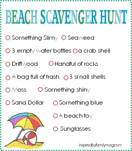 Http Buggyandbuddy Com 30 Free Printable Scavenger Hunts For Kids 