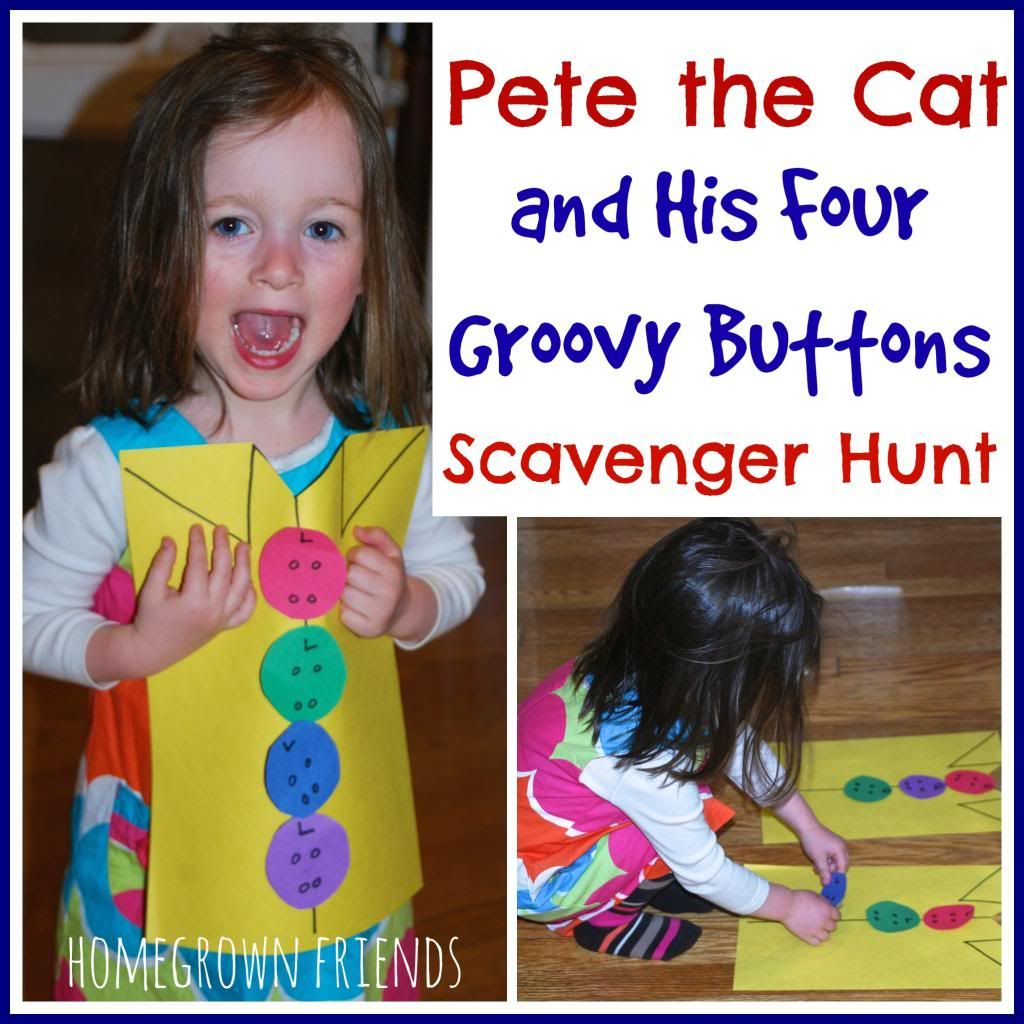 Pete The Cat Activities Pete The Cat And His 4 Groovy Buttons 