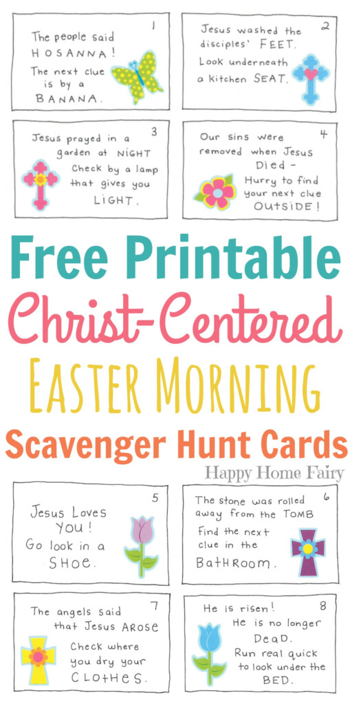 Printable Easter Scavenger Hunt