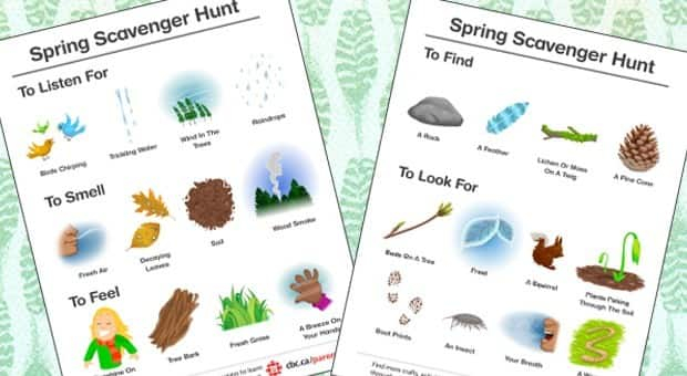 Printable Spring Scavenger Hunt Play CBC Parents